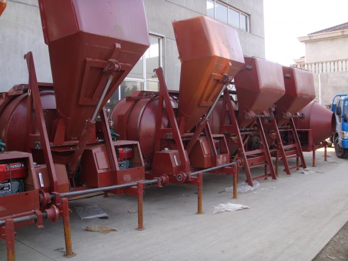 Mezclador concreto diesel de JZR500A con la tolva que inclina hidráulica 800L