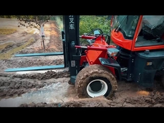 3.5T carretilla elevadora para terrenos accidentados (eje índice) para elevación de 3 a 6 m