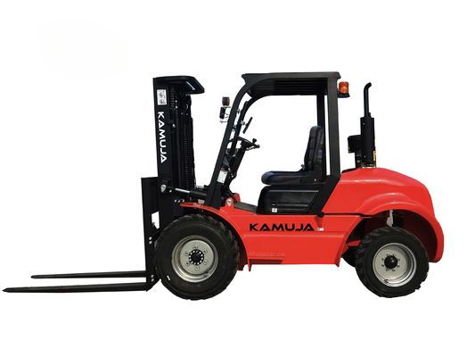 Camión elevador diésel de 3500 kg con mástil de motor de múltiples opciones