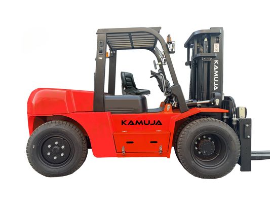 Capacidad de carga de 8000 kg Elevadora elevadora con motor diésel con mástil y modelos de motor opcionales